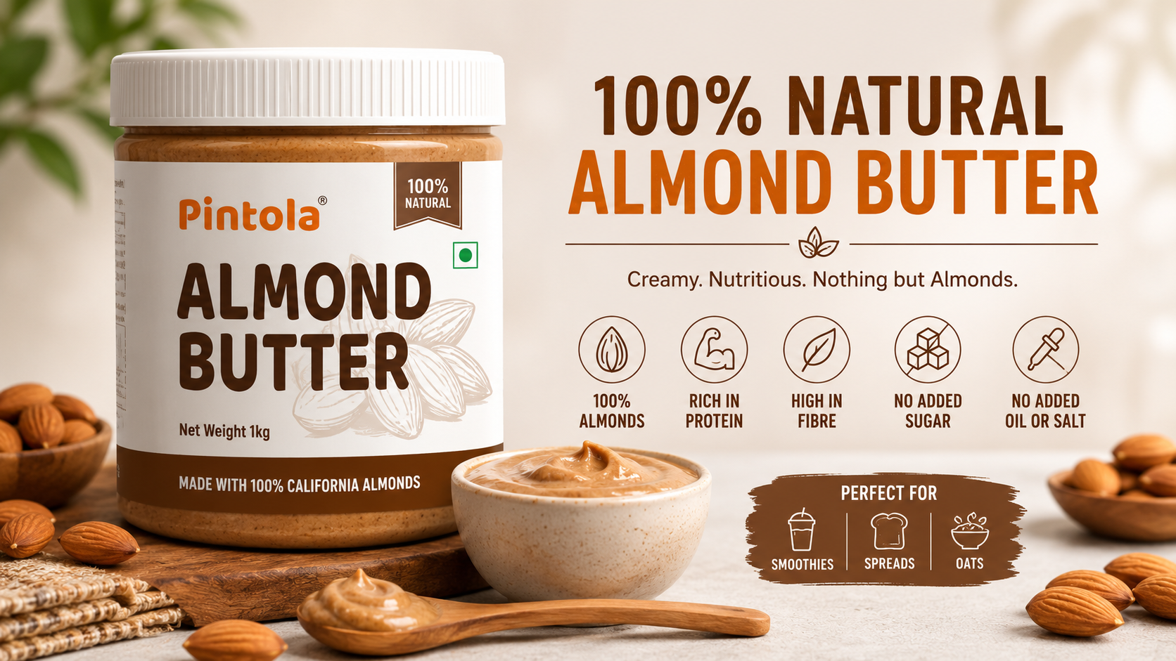 Pintola Almond Butter