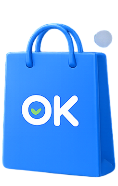 OK shopping bag